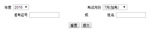 2017年7月广东中山自学考试成绩查