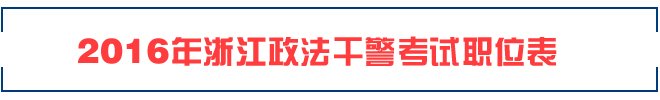 2016年甘肃政法干警职位表（雅博a