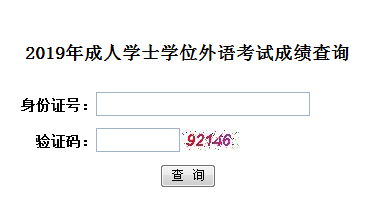 2020年湖北黄冈成人学位英语成绩查