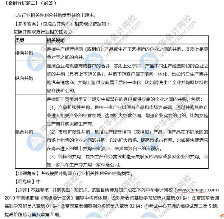 2009年全国高级会计师资格考试高级