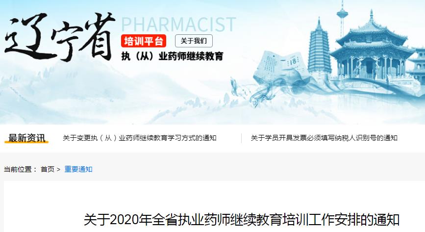 2020年内蒙古执(从)业药师继续雅