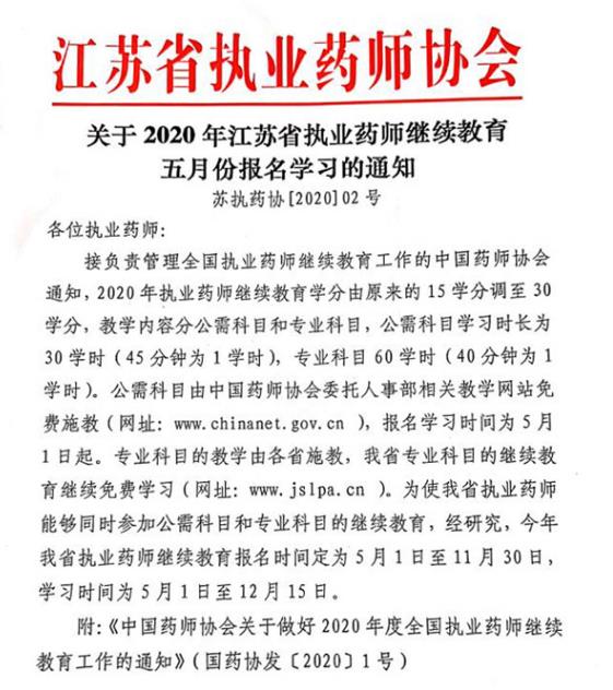 2018年江苏执业药师报名条件【已公布】