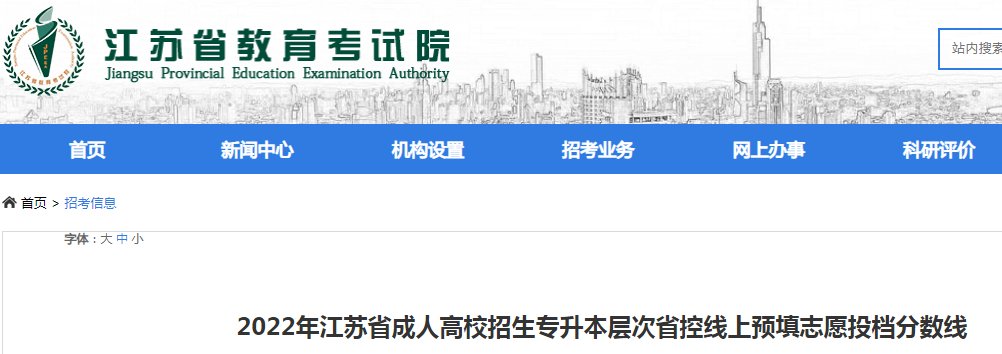 2019年江苏省成人高校招生高起本层