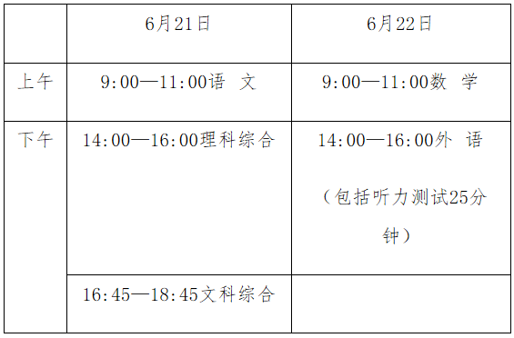 6月21日-22日