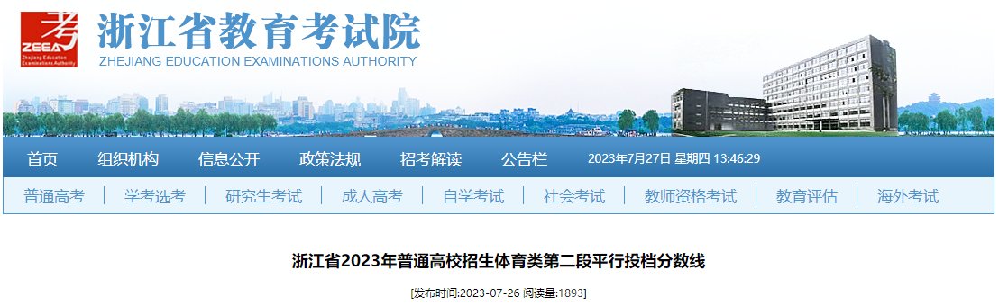 2023年安徽高考体育类第二批高职（