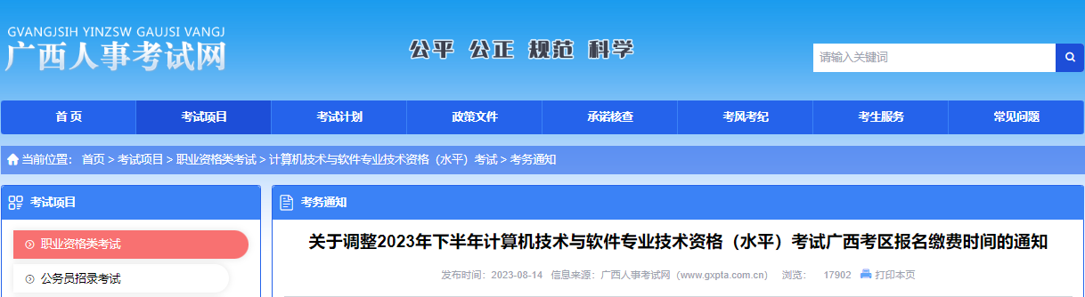 2023下半年广西计算机技术与软件专