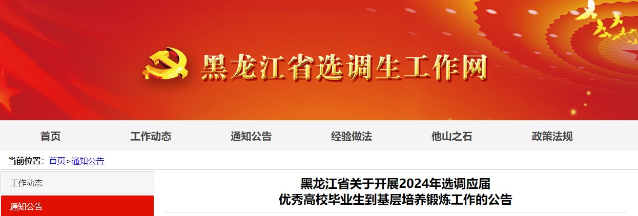 2025年福建选调生报名时间