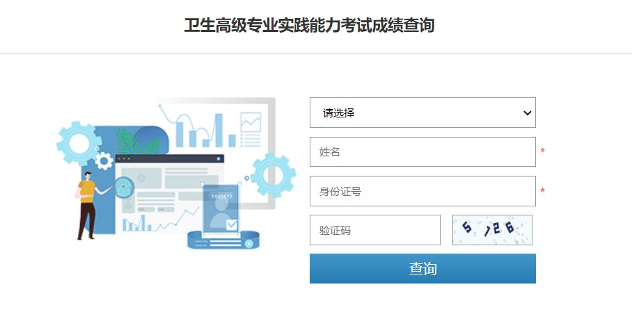 2024年浙江卫生高级职称成绩查询入