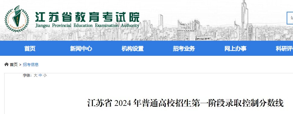 艺术类本科提前批次征求志愿投档分数线