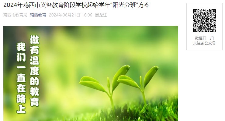 2024年黑龙江大兴安岭地区中小学暑