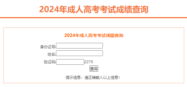 2025年安徽巢湖成人高考成绩查询入