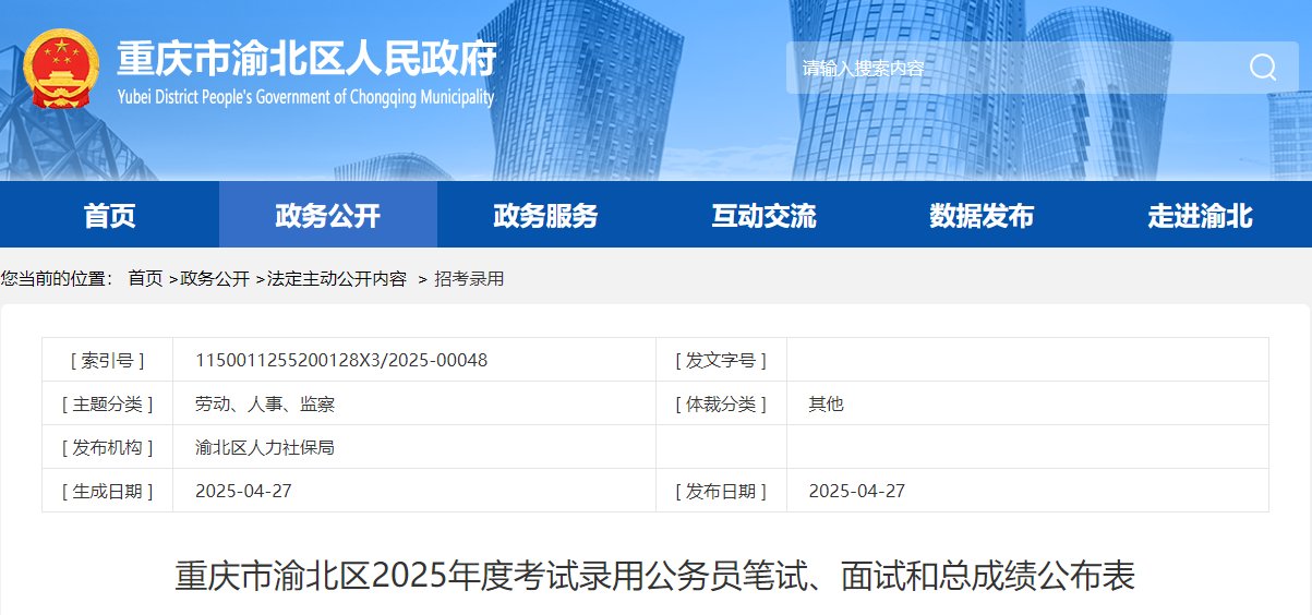 2025年重庆万州区公务员考试笔试