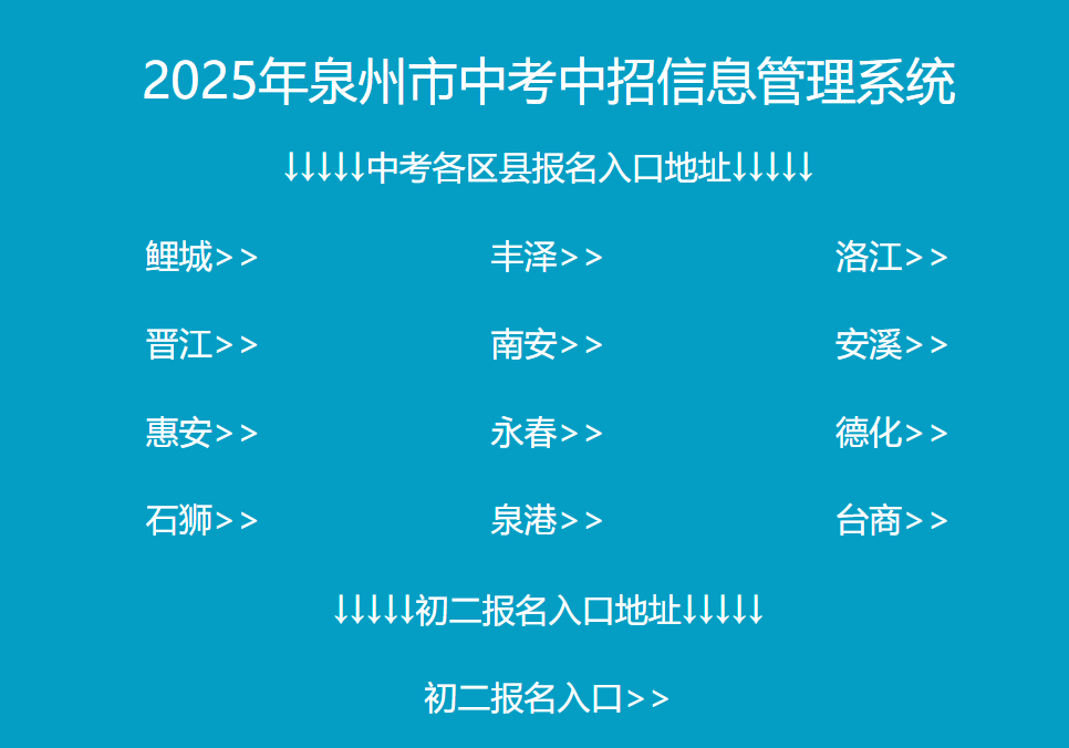 区）中考录取分数线汇总