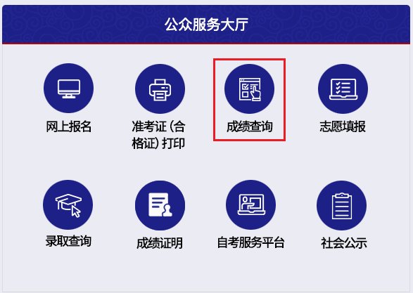 考生自7月9日16时起查询考试成绩