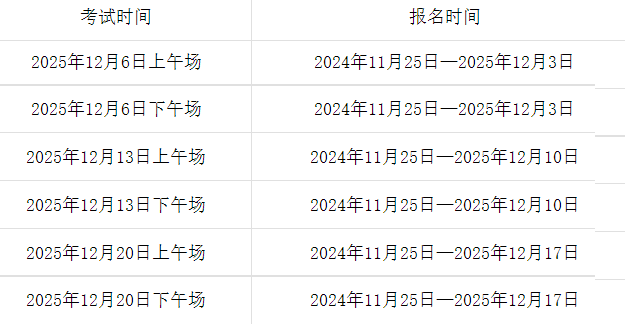image.png 2025年12月托福考试报名时间为2