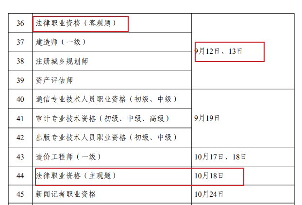2026年浙江法律职业资格（客观题）