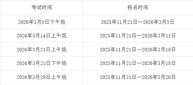 2026年4月托福报名入口