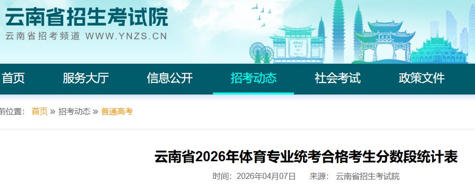 江西2026年普通高校招生体育类专业