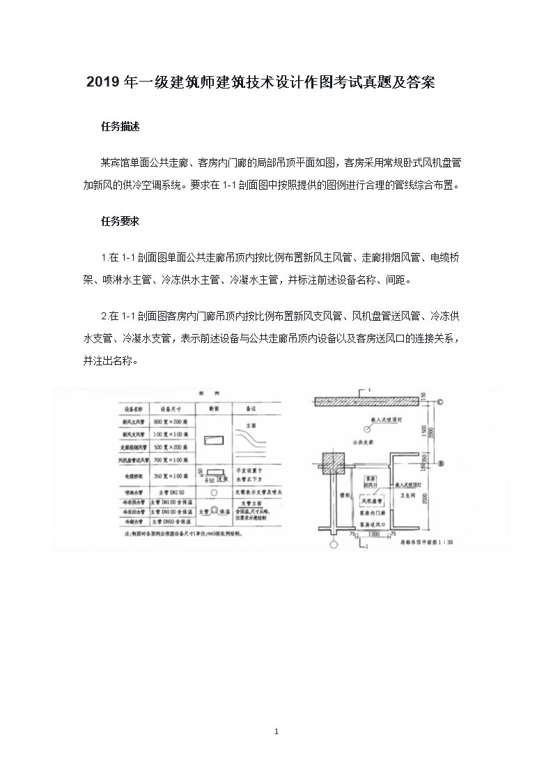 2009年一级注册建筑师建筑设计知识