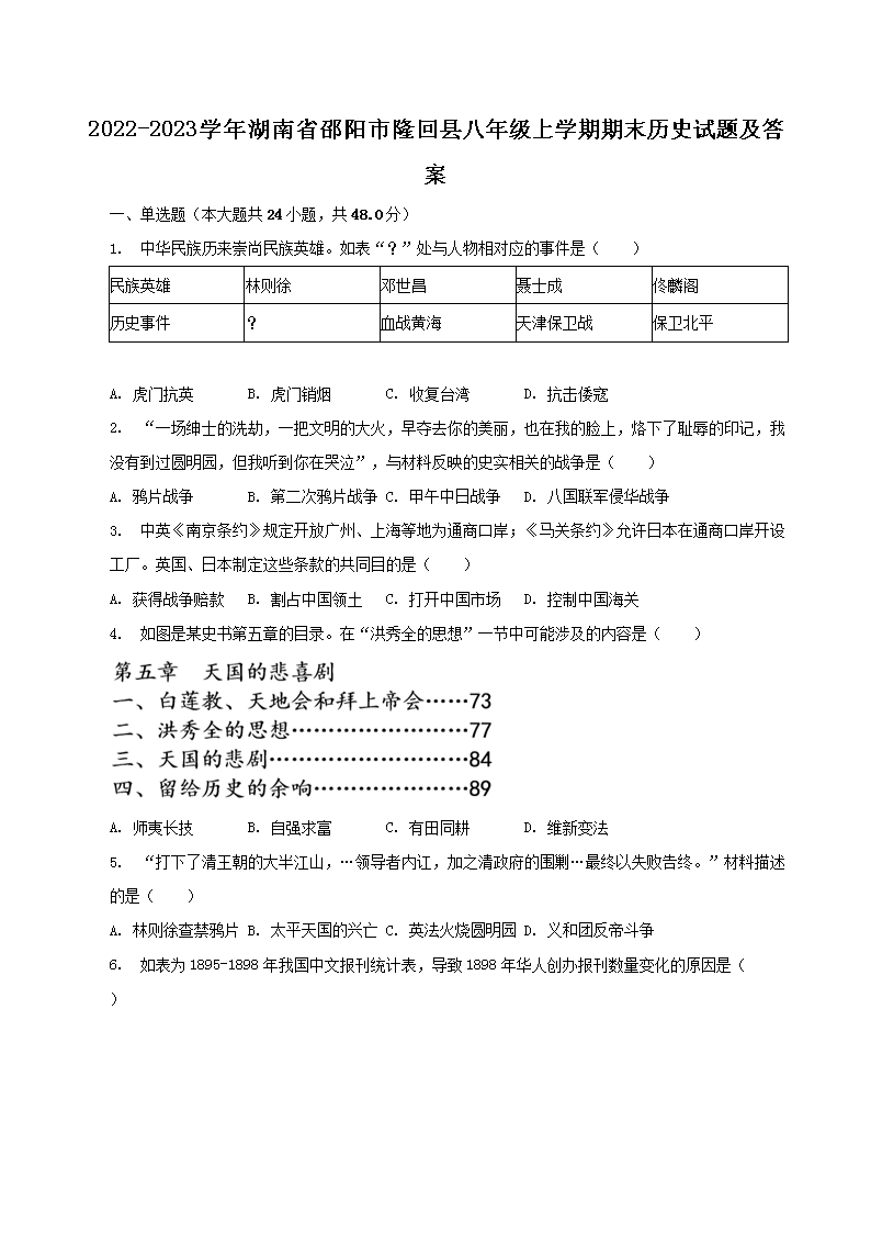 2022-2023学年河北省唐山市滦